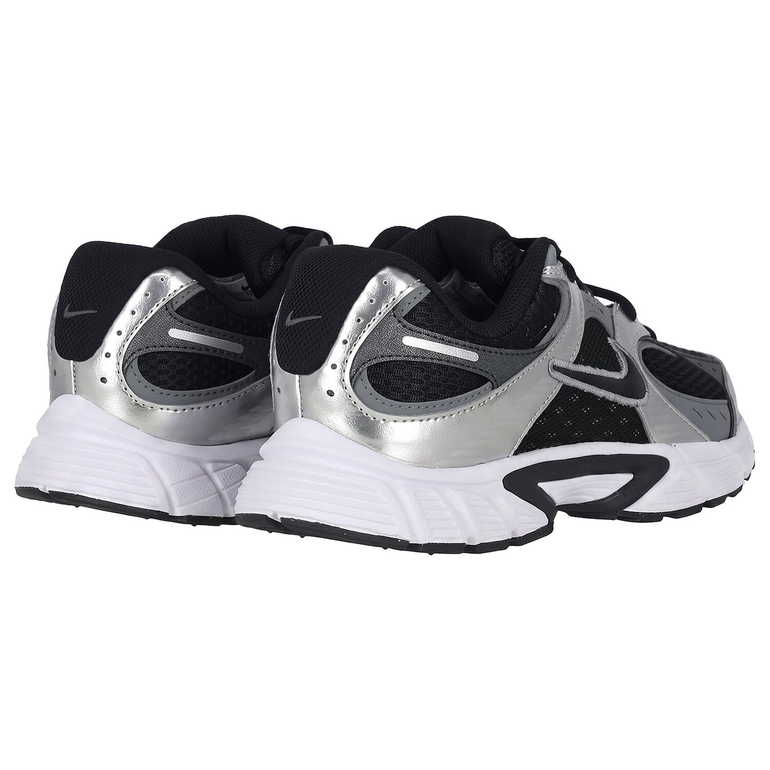 Black & Silver V5 Rnr Bg Trainers, 1, hi-res