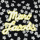 تيشيرت بطبعة الزهور باللون الأسود للبنات, 1, hi-res