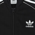 Black Logo Zip-Up Top, 1, hi-res