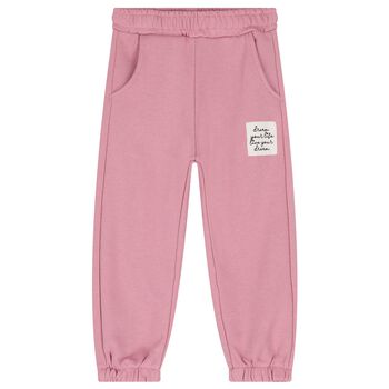 Girls Pink Joggers