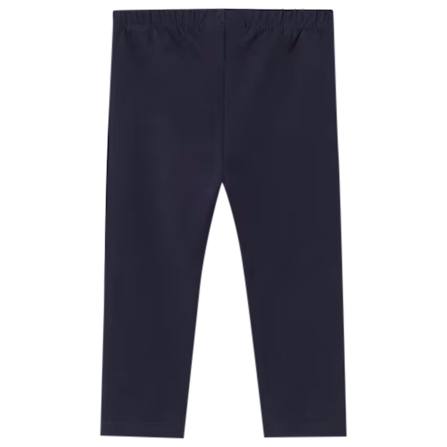 Younger Girls Navy Blue Logo Leggings, 3, hi-res