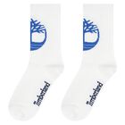 Boys White Logo Socks ( 2-Pack ), 1, hi-res