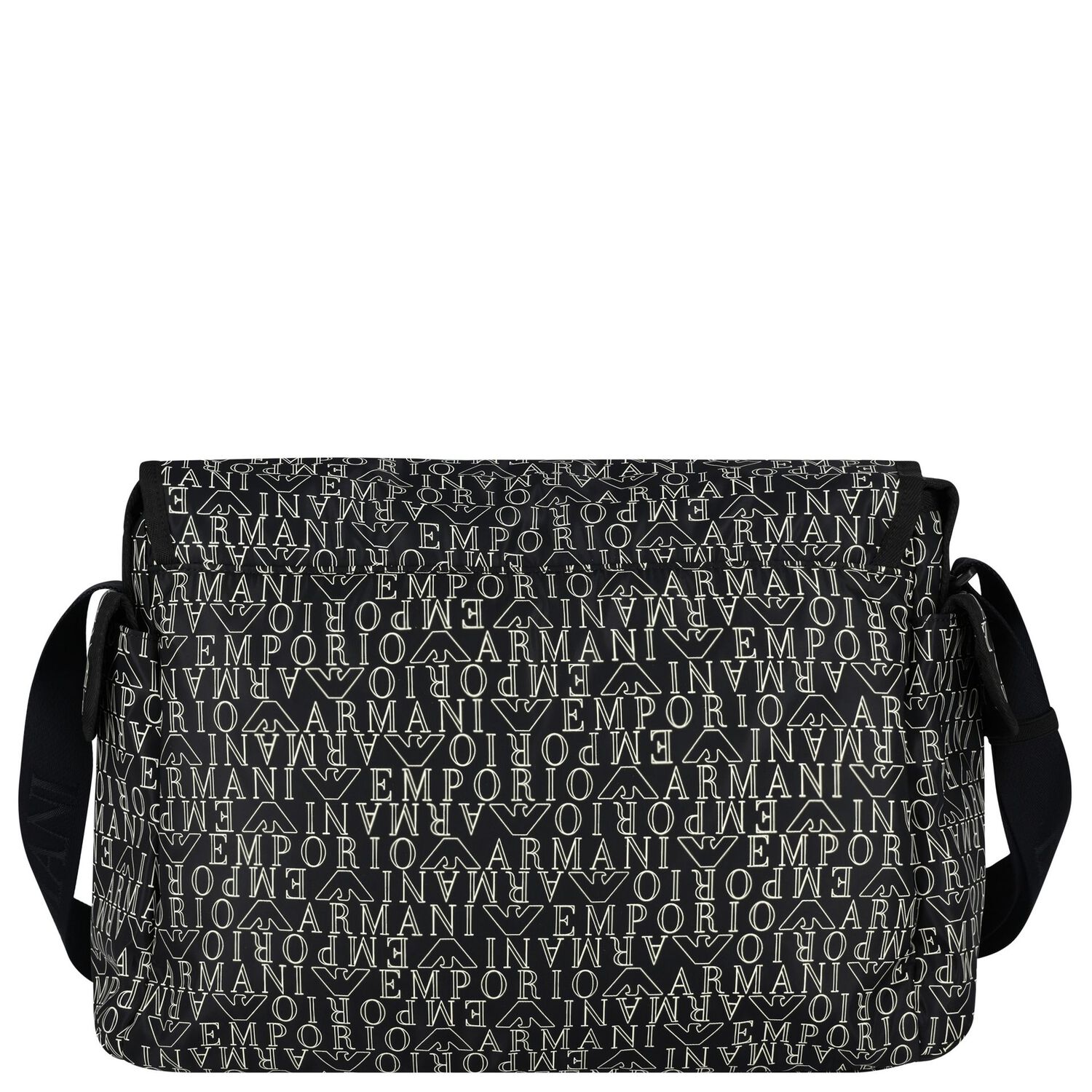 حقيبة مواليد بالشعار باللون الكحلي و الابيض للأطفال, 1, hi-res