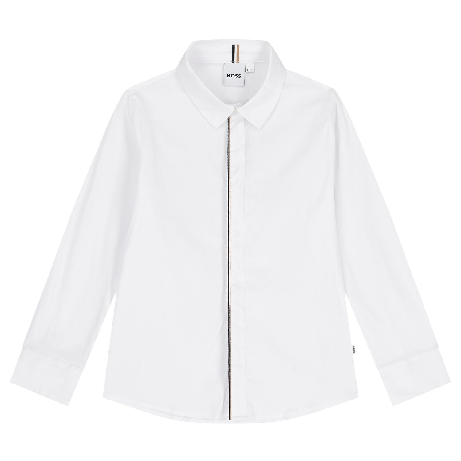 قميص اولاد باللون الابيض , 1, hi-res