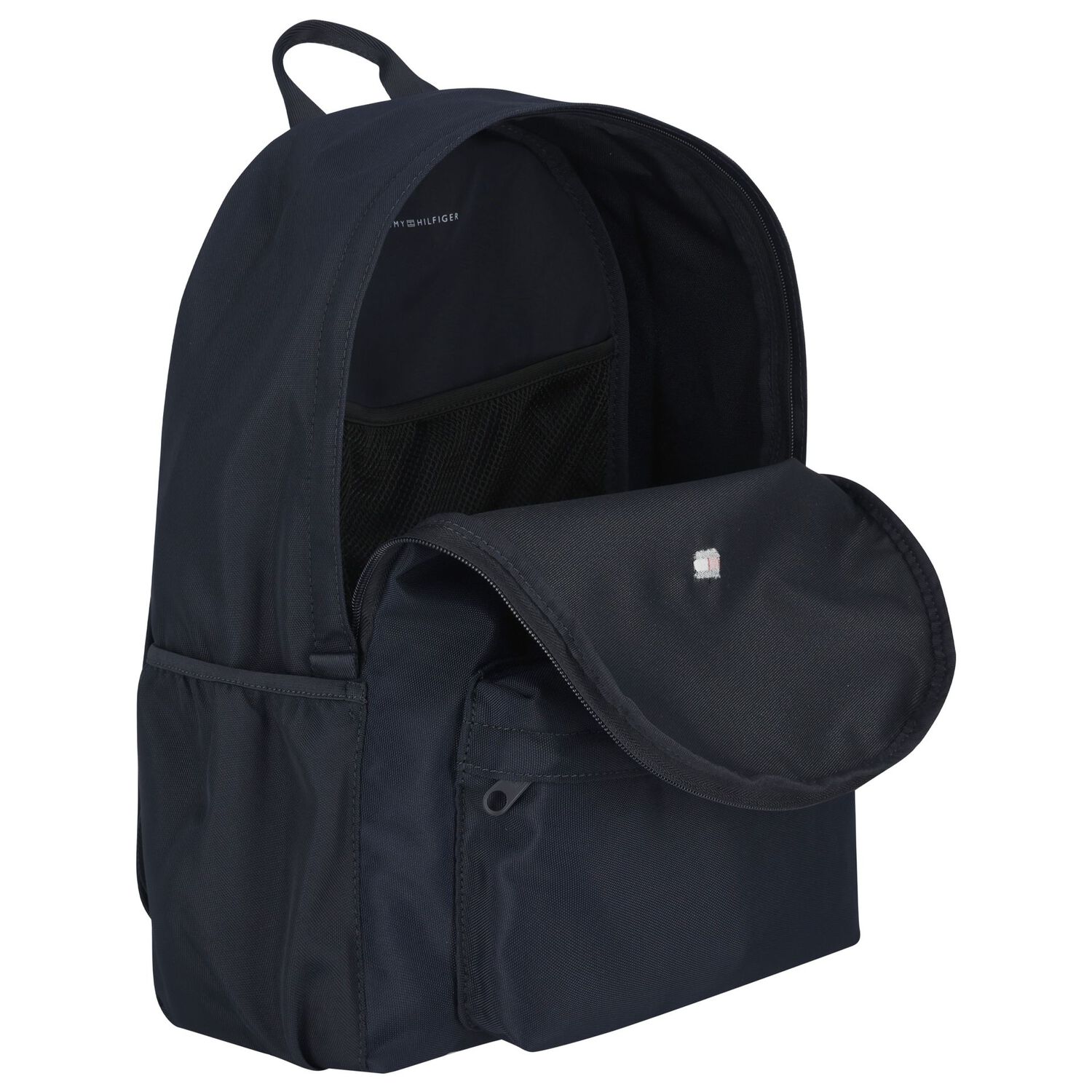 Navy Blue Logo Backpack, 2, hi-res