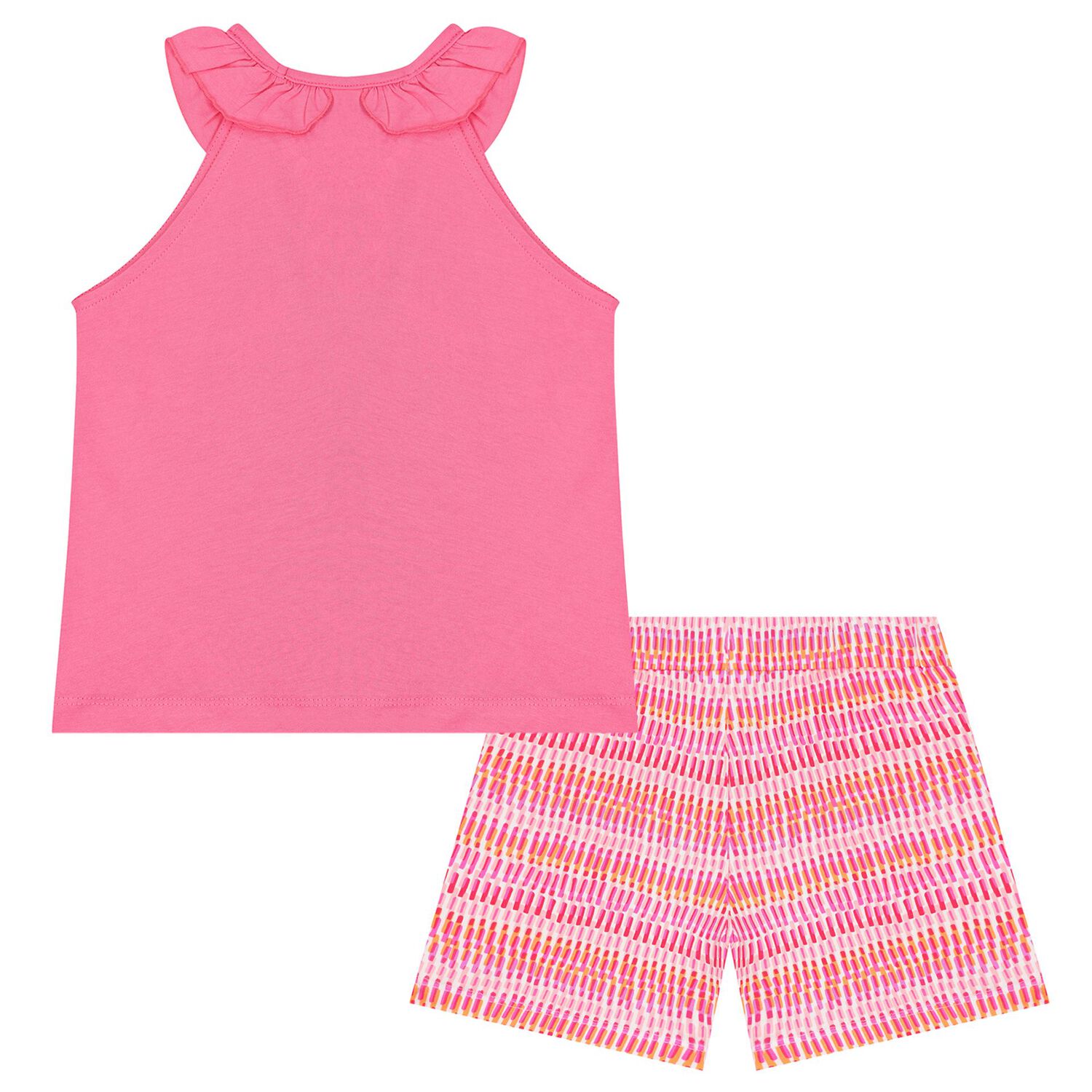 Girls Pink Shorts Set, 2, hi-res image number null