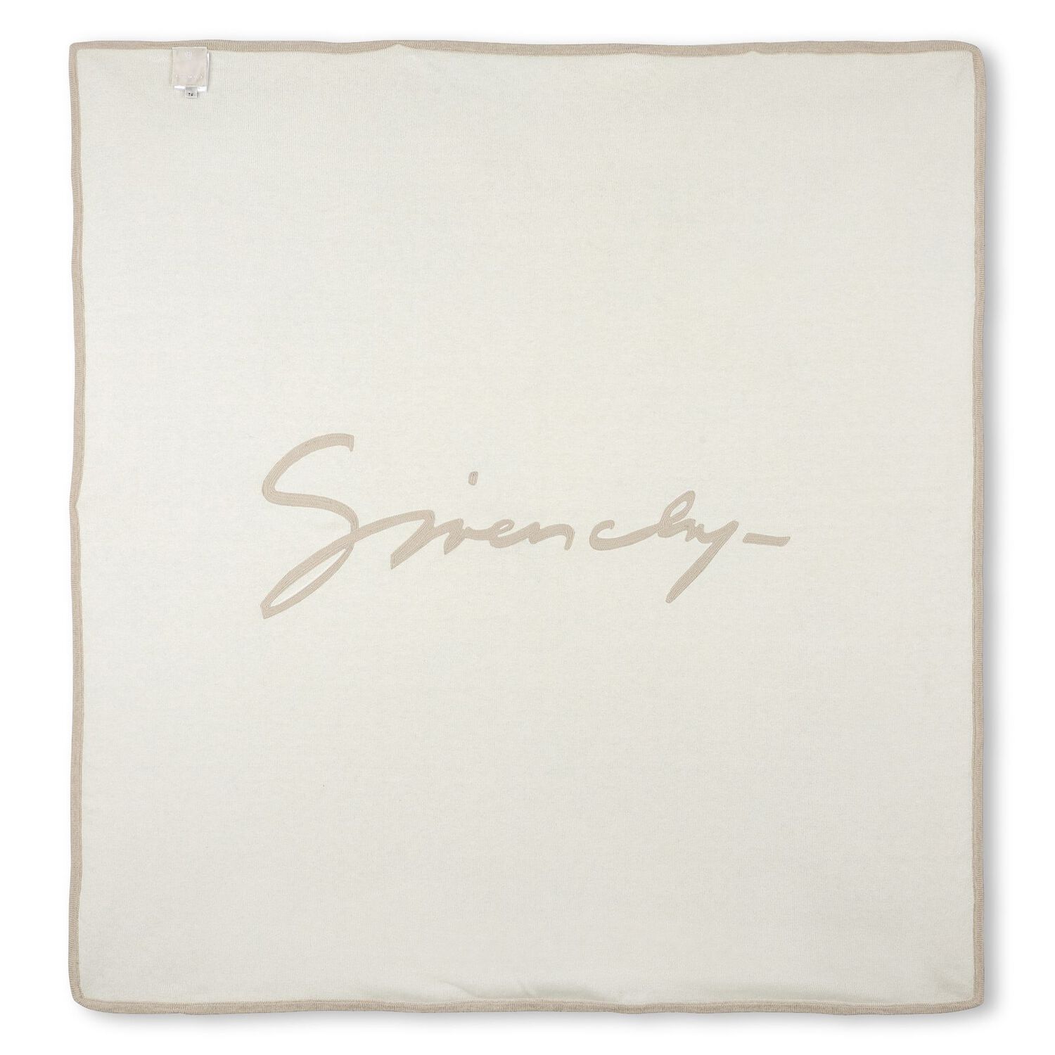 بطانية أطفال بشعار باللون البيج والعاجي, 1, hi-res image number null