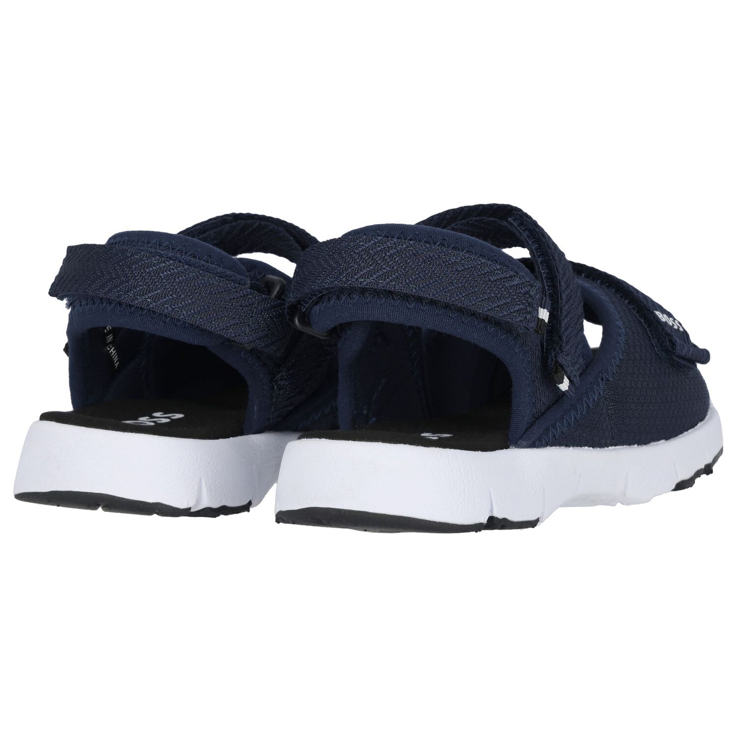 صندل اولاد بالشعار باللون الأزرق الداكن , 2, hi-res image number null