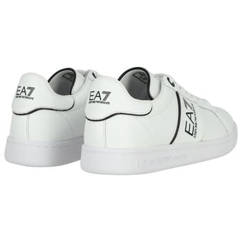 White Logo Trainers