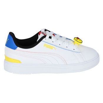 Boys White Serve Pro Smile World PS Trainers