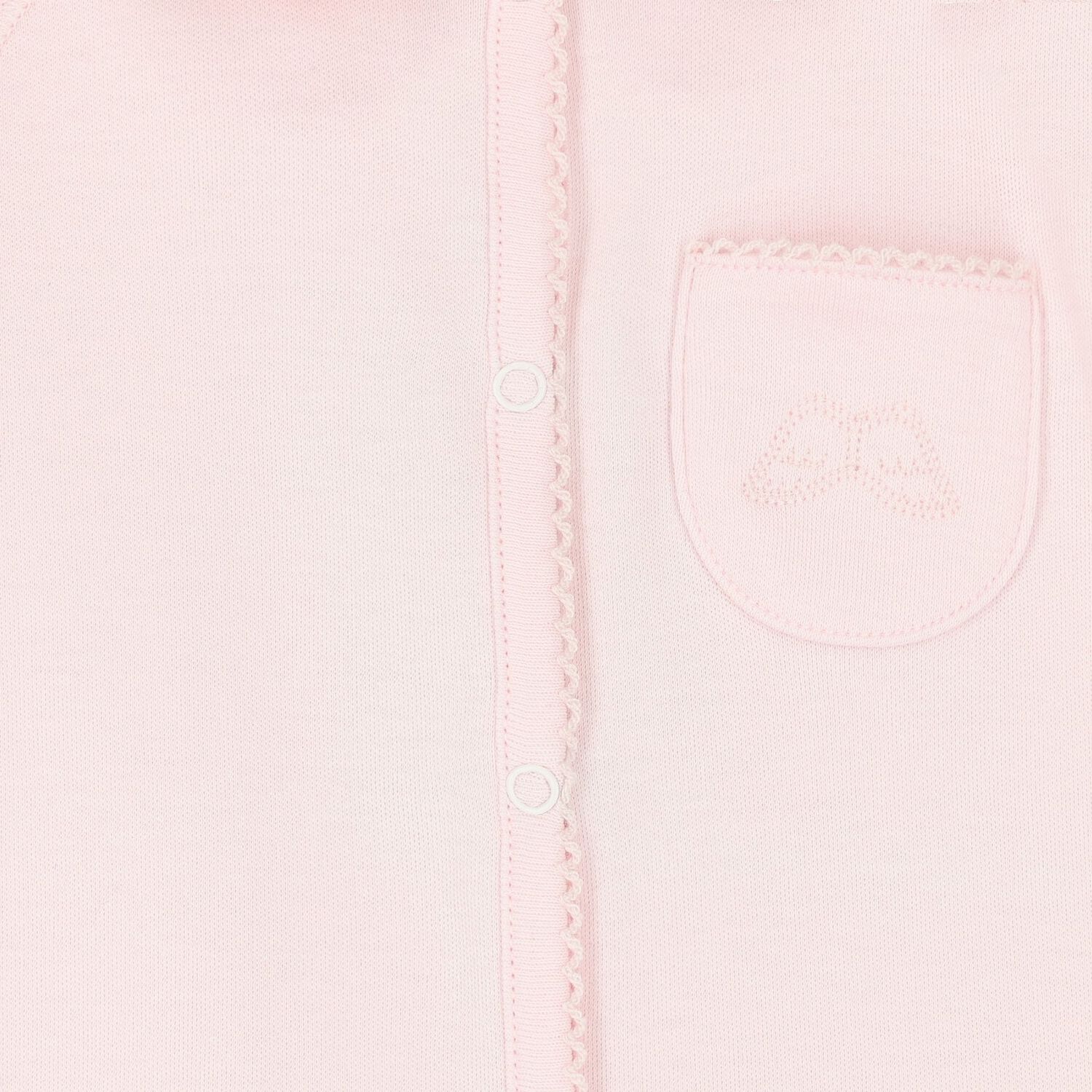 Baby Girls Pink Babygrow, 2, hi-res image number null