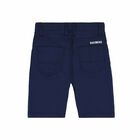 Boys Navy Cotton Shorts, 1, hi-res