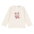 Younger Girls Pink & Ivory Skirt Set, 1, hi-res