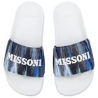 سلايدر متعرج بالشعار باللون الكحلي و الابيض, 1, hi-res