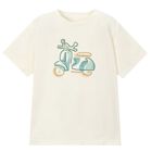Boys Ivory Motorbike T-Shirt, 1, hi-res