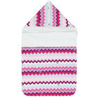 Purple & Pink Zigzag Baby Nest, 2, hi-res