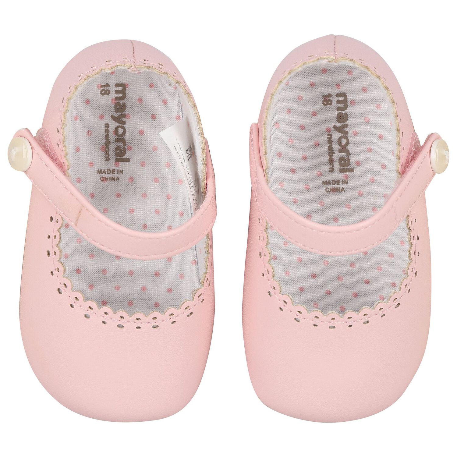 Baby Girls Pink Pre Walker Shoes, 1, hi-res image number null