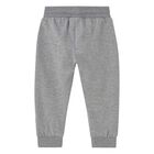 Younger Boys Grey Jersey Joggers, 3, hi-res