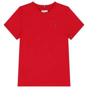 Boys Red Logo T-Shirt