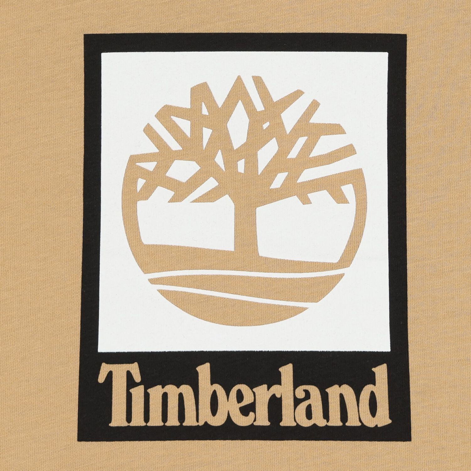 تيشيرت للأولاد بالشعار باللون البيج, 3, hi-res