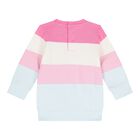 طقم بنات فستان بالشعار متعدد الألوان, 1, hi-res