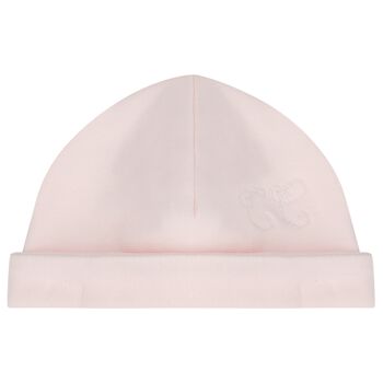 Baby Girls Pink Logo Hat