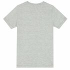 Boys Grey Logo T-shirt, 1, hi-res