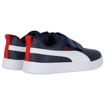 Boys Navy Blue Courtflex Trainers