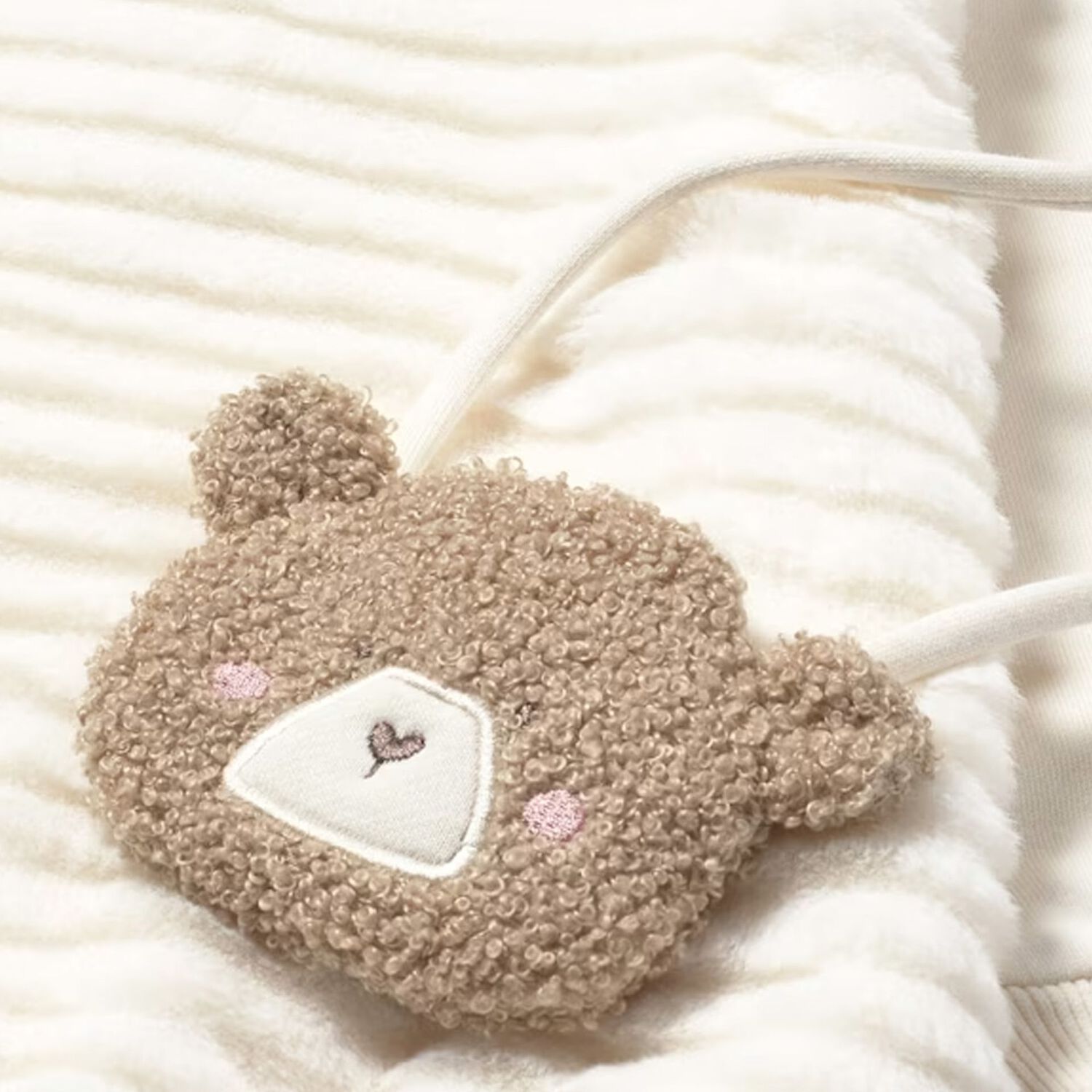 مجموعة فستان عاجية للبنات الصغيرات, 1, hi-res