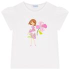 طقم تنوره من التول باللون  الوردي , 3, hi-res