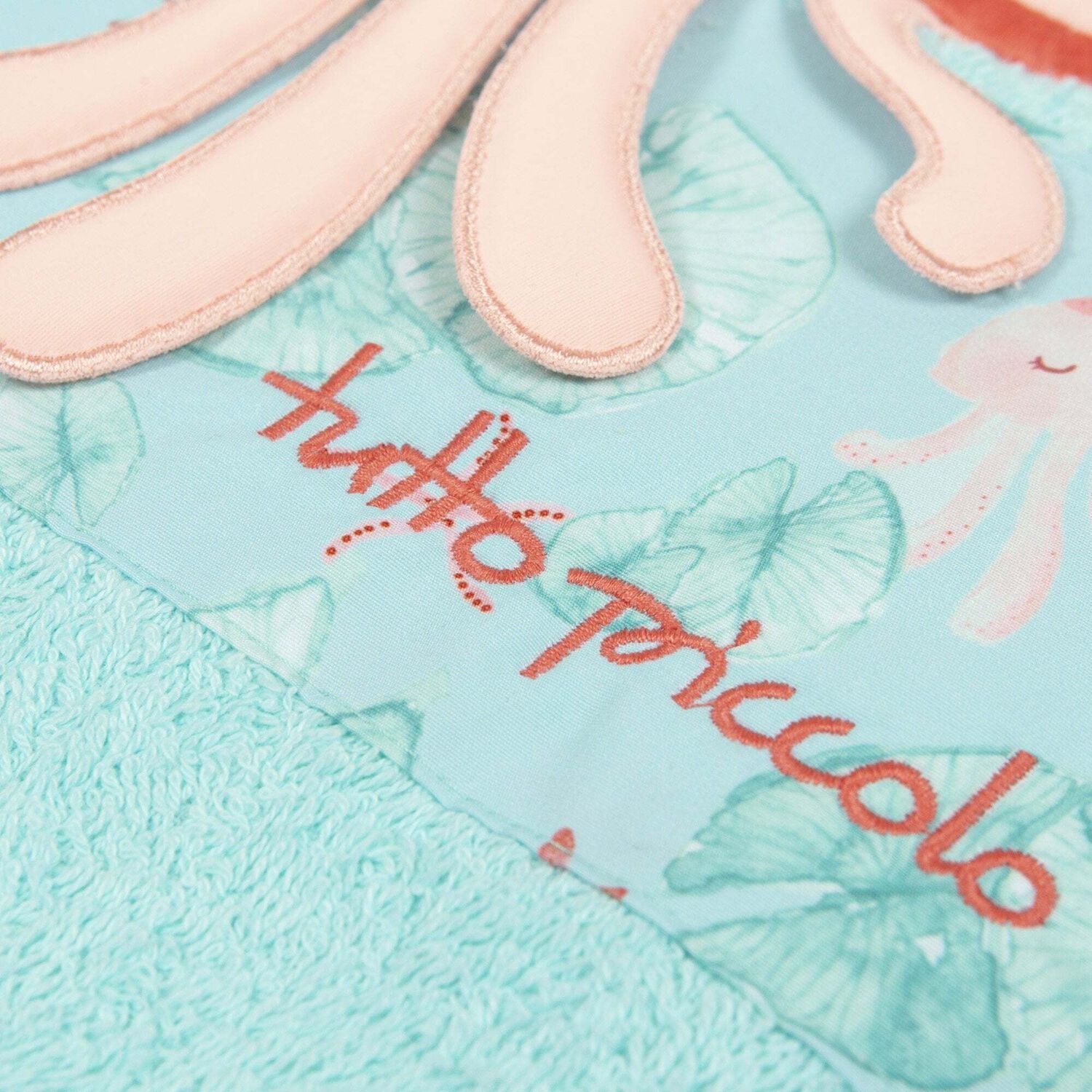 Sea Green Embroidered Towel, 1, hi-res