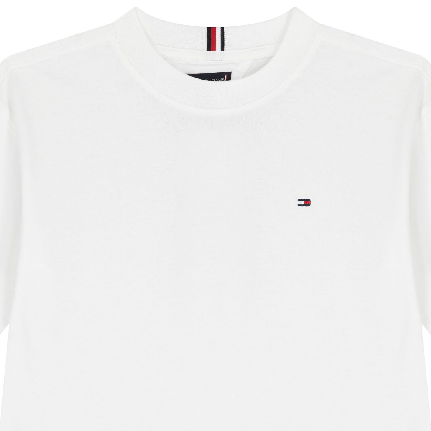 Boys White Logo T-Shirt, 2, hi-res image number null