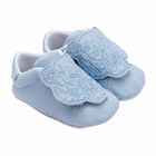 Baby Boys Blue Tiger Pre Walker Shoes, 1, hi-res