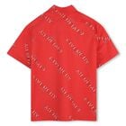 Boys Red Logo Shorts Set, 1, hi-res