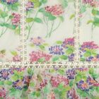 Girls Ivory & Green Embroidered Floral Dress, 1, hi-res