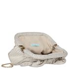 حقيبة يد بنات باللون الفضي والبيج, 1, hi-res