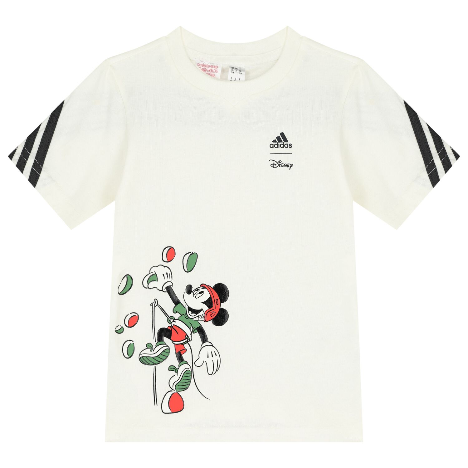 Ivory Mickey Mouse Logo T-Shirt, 1, hi-res image number null