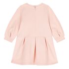فستان بنات بالشعار باللون الوردى , 1, hi-res