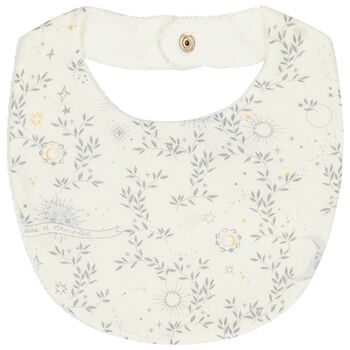 Ivory R&ecirc;ve &eacute;toil&eacute; Baby Bib