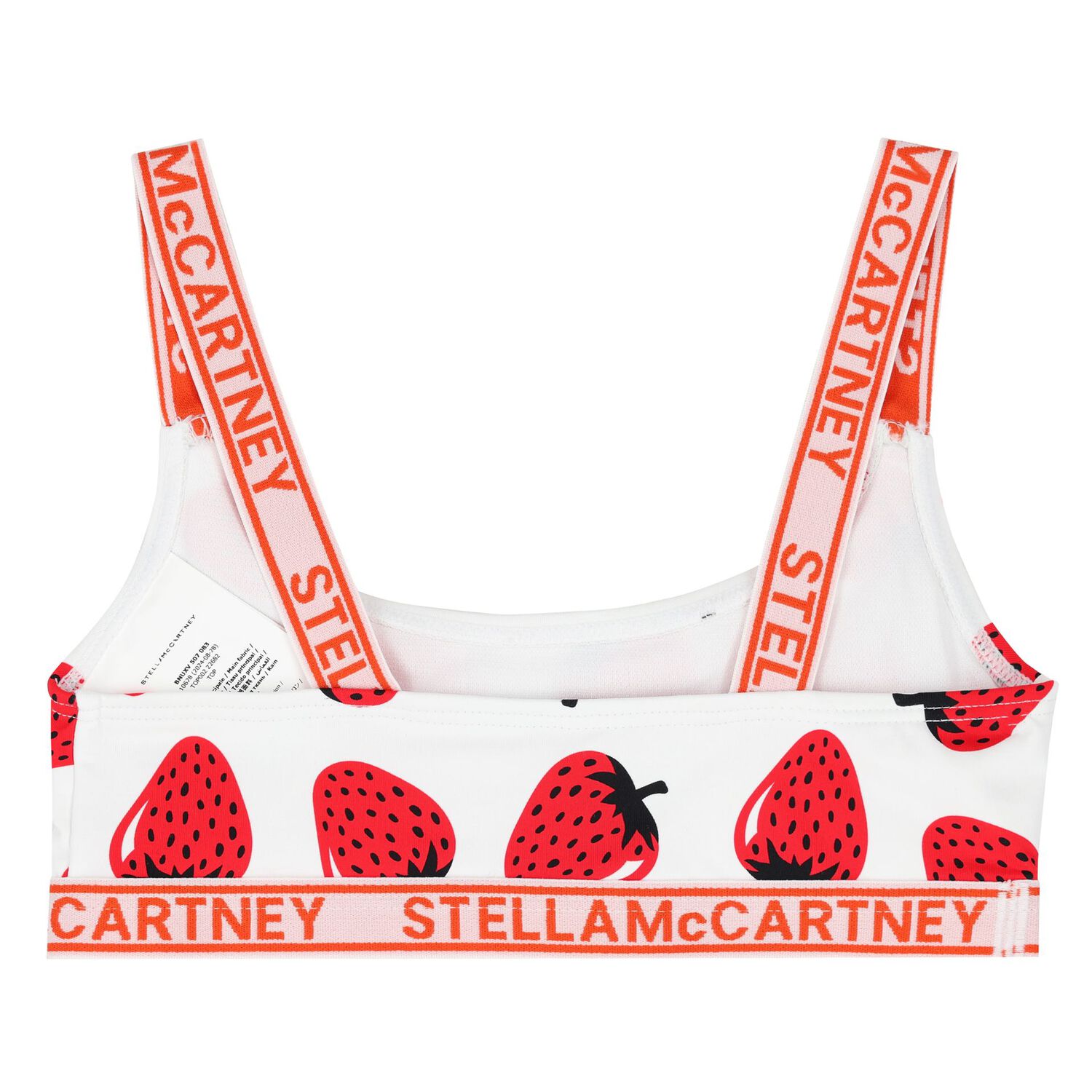 Girls Ivory Strawberry Bikini, 1, hi-res image number null