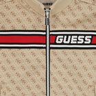 توب هودي بسحاب أولاد بالشعار باللون البيج, 1, hi-res