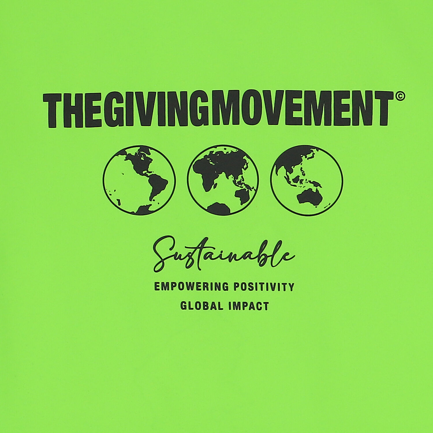 تيشيرت قصة واسعة بالشعار باللون الاخضر للأولاد والبنات, 3, hi-res