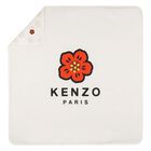 Ivory & Beige Boke Flower Baby Blanket, 1, hi-res