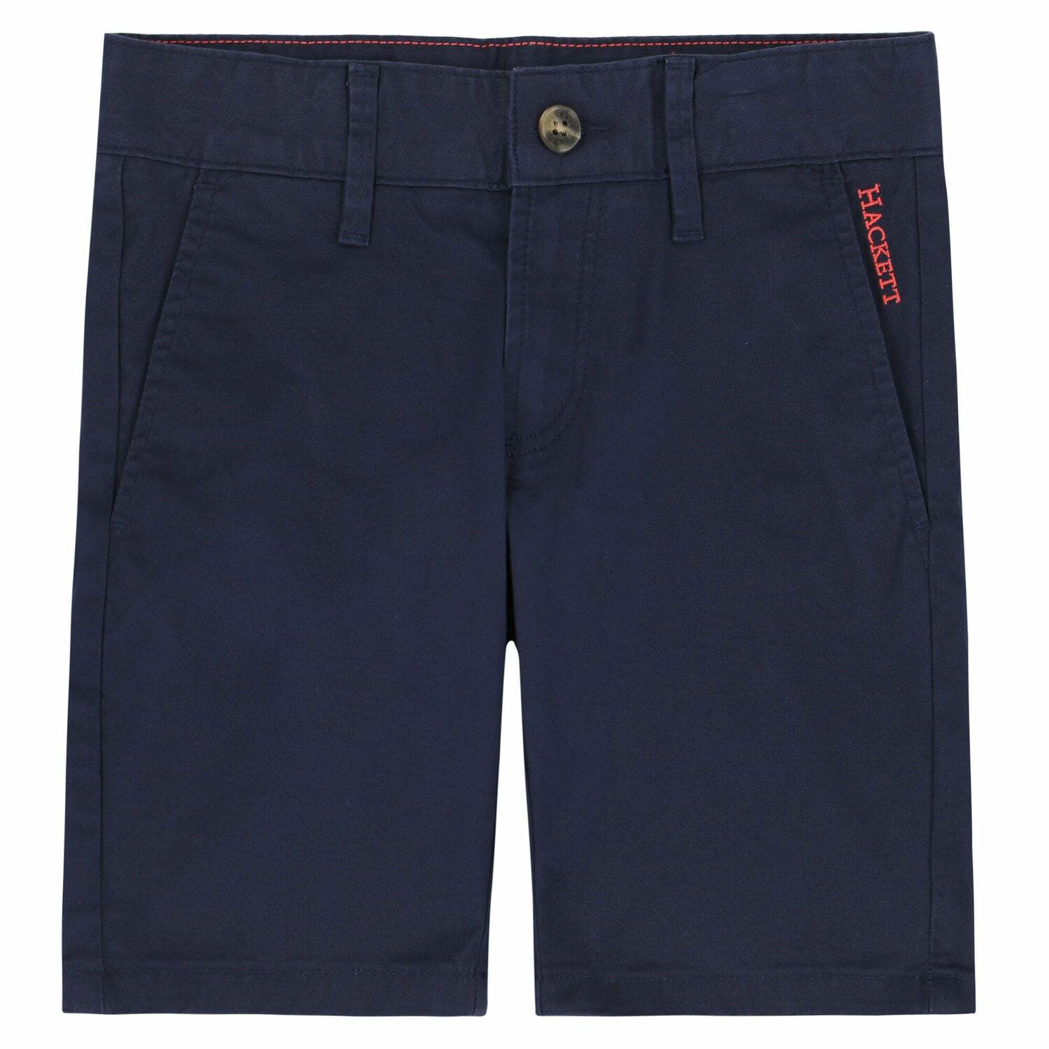 Boys Navy Blue Chino Shorts, 1, hi-res image number null