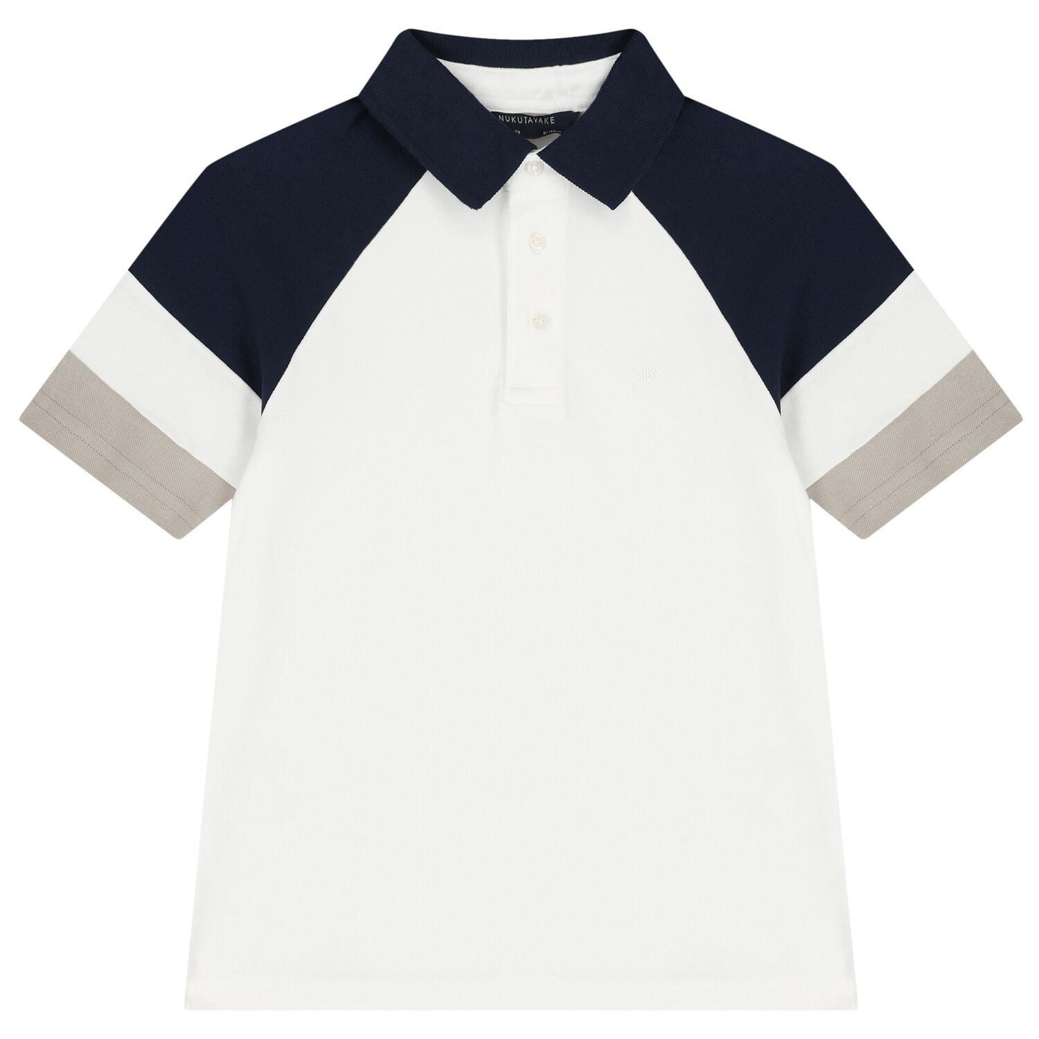 Boys White Polo Shirt, 1, hi-res