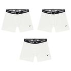 Boys White Boxer Shorts ( 3-Pack ), 2, hi-res