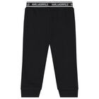 Younger Girls White & Black Choupette Leggings Set, 1, hi-res