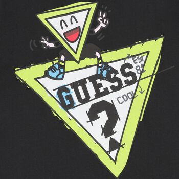 Boys Black Logo T-Shirt