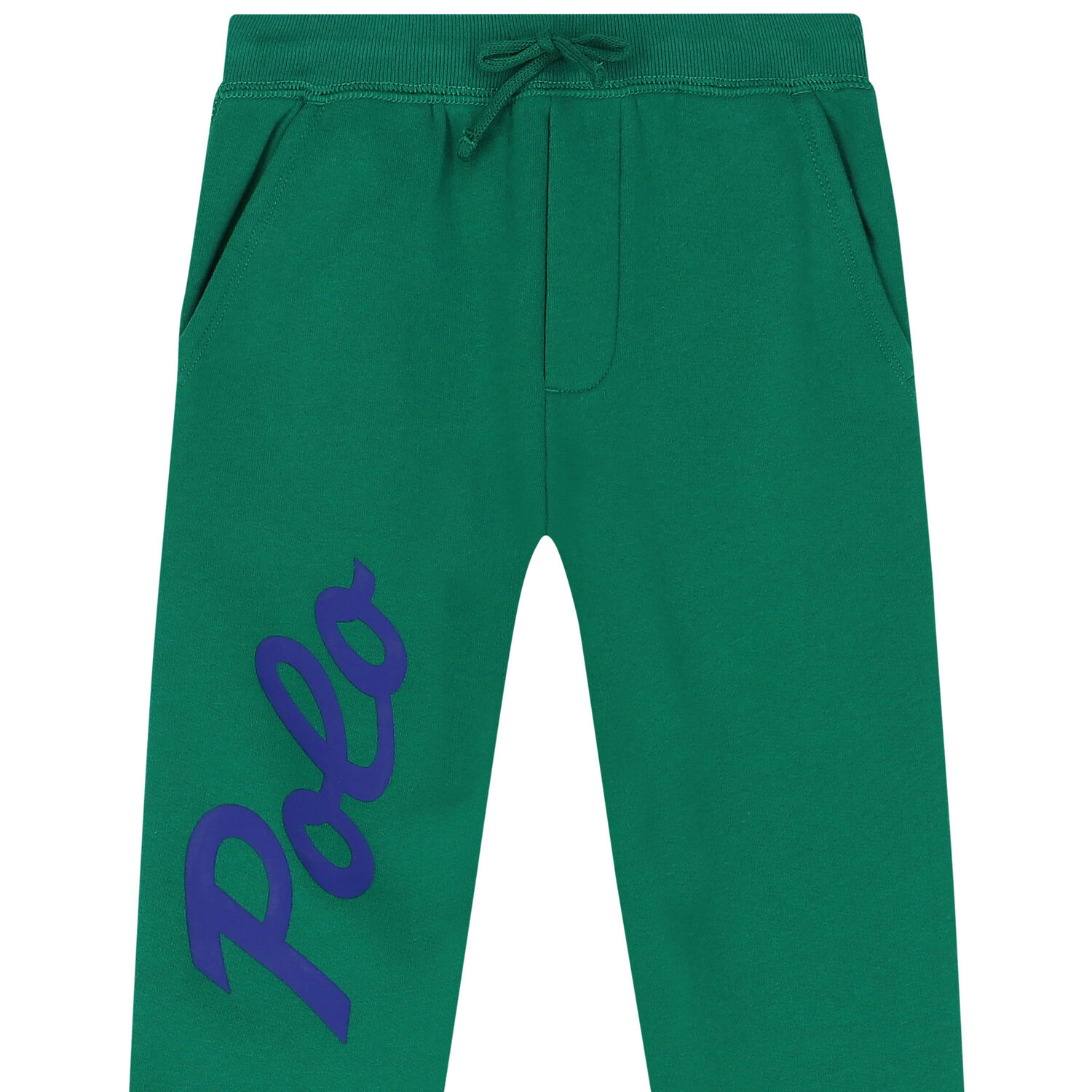 Boys Green Logo Joggers, 2, hi-res