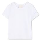 طقم دنغري أبيض وأزرق للأطفال الرضع من قماش توال دو جوي, 1, hi-res